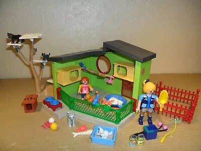 Buy PLAYMOBIL CATS HOTEL 9276 COMPLETE (Pets,Accessories,Figures) • 13.49£