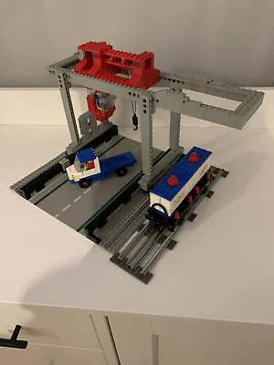 Buy Lego 7823 Container Crane Station 12v Train System • 120£