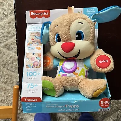 Buy Fisher-Price FPM43 Laugh & Learn Smart Stages Puppy Educational Toy • 18.99£