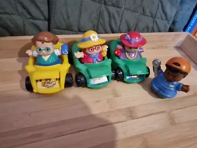 Buy Fisher Price Little People Characters Vehicles Repair Car Set  • 8.90£