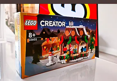 Buy Rare Sealed! Limted Edtion Lego 40602 Creator Winter Market Stall Collectors Set • 16.95£