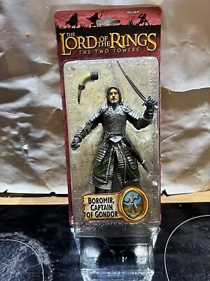Buy  Lord Of The Rings Two Towers Boromir Captain Of Gondor Figure Toy Biz  • 15.99£