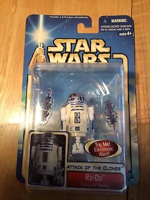 Buy Star Wars Attack Of The Clones R2D2 Coruscant Sentry Electronic Figure • 5.99£
