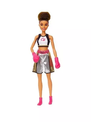 Buy Mattel Barbie You Can Be Anything Sport Olympic Boxer Brunette Career Doll • 16.05£