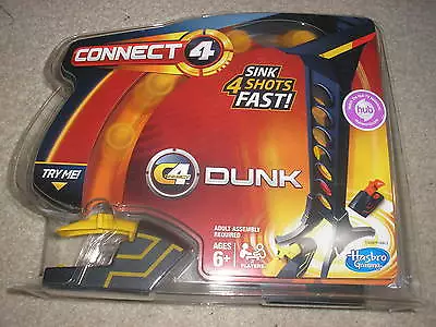 Buy Brand New Connect 4 Dunk Hasbro Gaming Sink 4 Shots Fast • 28.81£