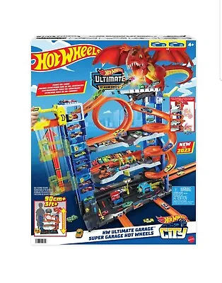 Buy Hot Wheels Ultimate Garage Playset With 2 Die Cast Cars Included RRP£140 • 110£