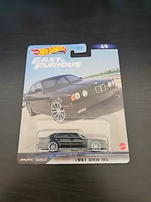 Buy Hot Wheels Premium BMW M5 1991 Fast And Furious Car Culture Real Riders & New • 10.44£