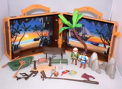 Buy Playmobil Take Along Pirate Chest Treasure Island 2013 Playset Toys Bundle • 14.99£