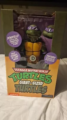 Buy NECA 1:4 Scale Giant Turtle TMNT Cartoon Action Figure Donatello • 125£