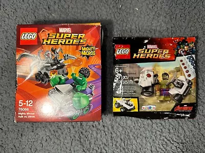 Buy Lego Marvel Super Heroes Set 76066 - Mighty Micros: Hulk Vs. Ultron  SEALED BOX • 15£