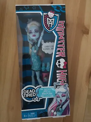 Buy Monster High Abbey Bominable Dead Tired Deathly Tired NEW ORIGINAL PACKAGING  • 66.83£