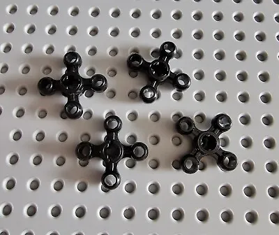 Buy LEGO Technic Technic Ball Gear 4 Teeth Cross Connector 4x Black 32072 P42 • 1.23£