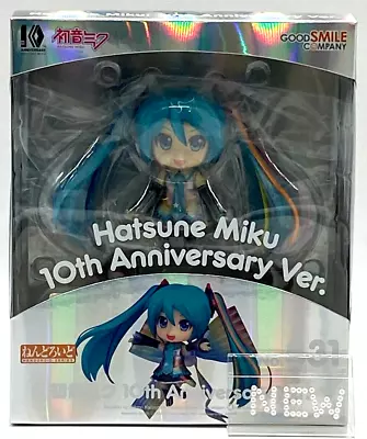 Buy Miku Hatsune 10th Anniversary Nendoroid 831 Vocaloid Action Figure Good Smile • 87.19£