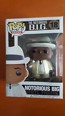 Buy Authentic Funko Pop ROCKS 18 - The Notorious B.I.G. - Excellent Condition! • 265.51£