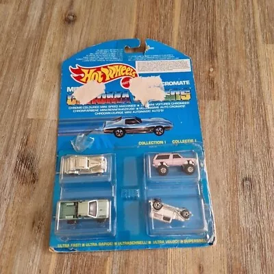 Buy Vintage 1989 Hot Wheels Mini Chroma Racers Collection No. 1  • 19.99£