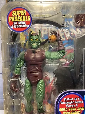 Buy Toybiz Marvel Legends Green Goblin - Onslaught BAF Wave - New & Sealed • 59.99£