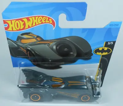 Buy Hot Wheels 1989 Batman Movie Batmobile (grey) Sealed On Short Card #103/2023 • 3.50£