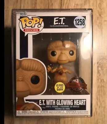 Buy E.T - E.T. With Glowing Heart 1258 Special Edition Glows - Funko Pop! Figu Vinyl • 77.08£