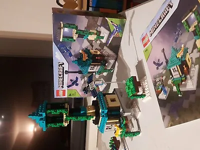 Buy 21173 LEGO Minecraft The Sky Tower Creative Build Set 565 Pieces Age 8 Years+ • 25£