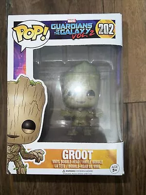 Buy Funko Pop Marvel: Guardians Of The Galaxy - Groot Action Figure • 6£