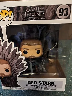 Buy Funko Pop - Game Of Thrones - Ned Stark On Throne 6 Inch #93 • 28£