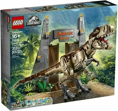 Buy Lego Jurassic World 75936 Jurassic Park T.rex Rampage Sealed Set 3120 Pieces • 336.32£