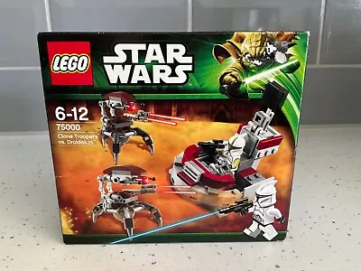 Buy LEGO Star Wars: Clone Troopers Vs. Droidekas (75000) - Brand New In Sealed Box • 39.99£