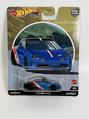 Buy Alpine A110 Auto Strasse 1:64 Scale Hot Wheels Real Riders HCK17 • 13.99£