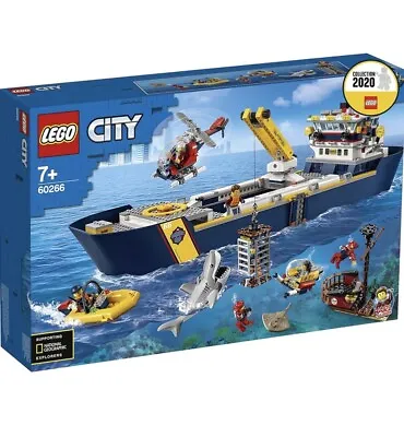 Buy LEGO 60266 City Oceans Ocean Exploration Ship Brand • 202.38£