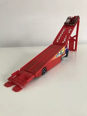 Buy Hot Wheels Transporter/Ramp And 2x Cars • 3£