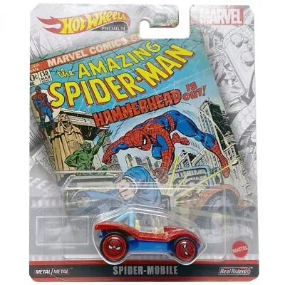 Buy Hot Wheels Premium The Amazing Spider-man Spider-mobile Fld31 • 15.65£
