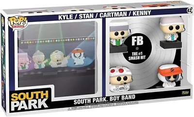 Buy Funko POP! Albums Deluxe - South Park - Boy Band 4-Pack • 30.98£