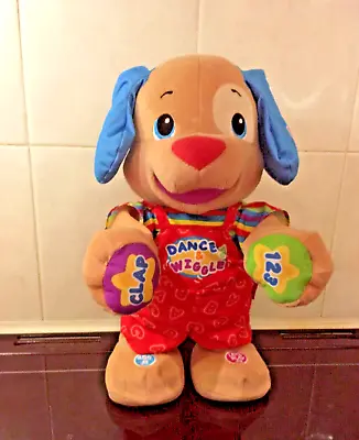 Buy Fisher Price Laugh & Learn Dance & Wiggle Musical Talking Dog ~ Excellent • 12.99£