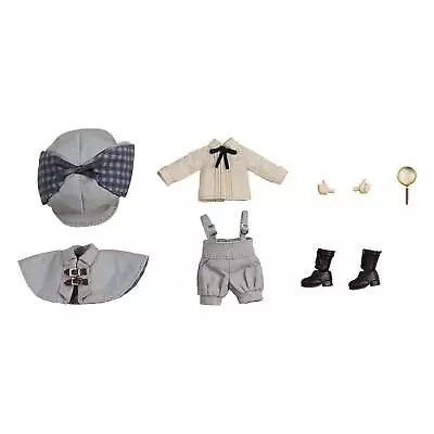 Buy Original Character Parts For Nendoroid Doll Figure Outfit Set Detective Boy Gray • 26.20£