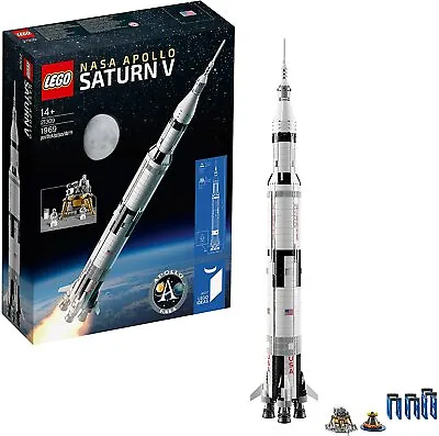 Buy LEGO (LEGO) Idea LEGO (R) NASA Apollo Project Saturn V 21309 • 210.09£