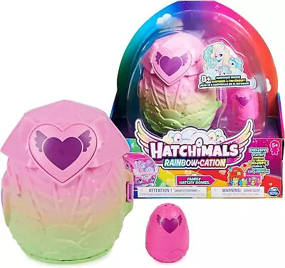 Buy Hatchimals CollEGGtibles, Rainbow-cation Family Hatchy Home Playset With 3 Chara • 28.17£