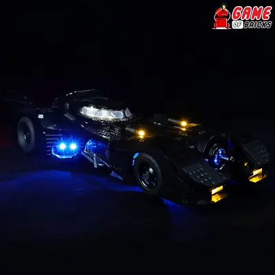 Buy LED Light Kit For 1989 Batmobile - Compatible With LEGO® 76139 (Remote Version) • 57.82£