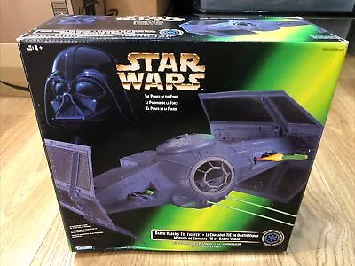 Buy Star Wars The Power Of The Force Darth Vader's Tie Fighter Kenner 1998 • 25£