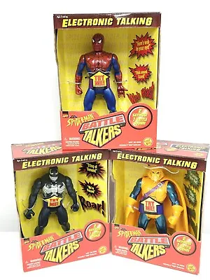 Buy Spiderman Battle Talkers: Electronic Talking Venom Hobgoblin Boxed Toy Biz 1997 • 115£