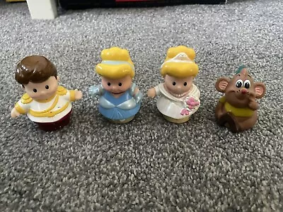 Buy Fisher Price Little People Disney Cinderella Bundle 4 X Figures • 16£