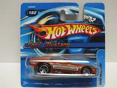 Buy Hotwheels Mattel Car 182 Ford Mustang Short Card 2005 • 2.95£