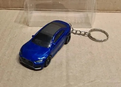 Buy Diecast Model Audi RS 5 Coupe , Blue Car Keychain Keyring 🗝🔑 • 11.95£
