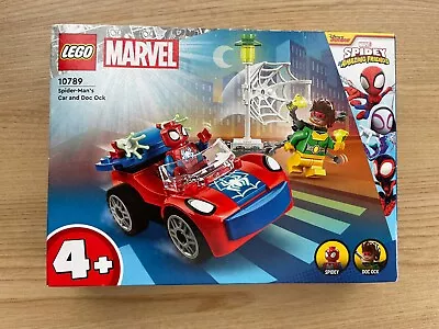 Buy LEGO Marvel Spidey Spider-Man's Car And Doc Ock Construction Set 10789 • 10.99£