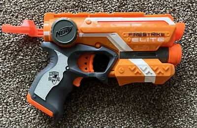 Buy Nerf Firestrike Elite Blaster Pistol Orange Hasbro 2011 • 4.99£
