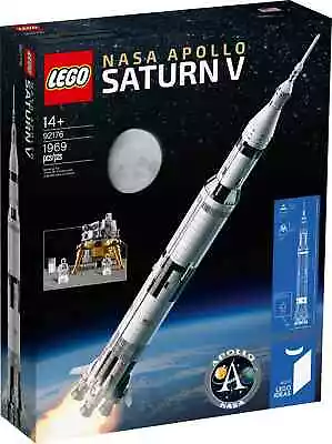 Buy LEGO 21309 - NASA Apollo Saturn V LEGO Ideas MISB RARE NEW EOL ORIGINAL PACKAGING ✅ • 195.78£