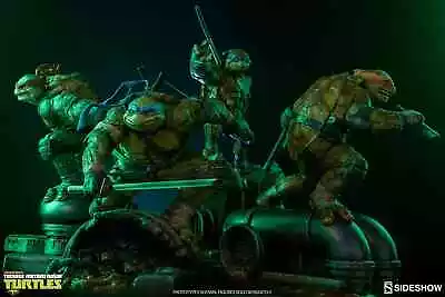 Buy Sideshow Collectibles Statue Diorama, 4 Ninja Turtles TMNT RARE • 2,106.86£