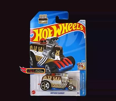 Buy Hot Wheels BIRTHDAY BURNER HW CELEBRATION RACERS J CASE 2024 • 2.99£