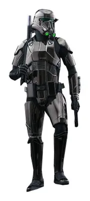 Buy Hot Toys Star Wars 1/6 Death Trooper Black Chrome 32cm MMS621 EXCLUSIVE • 315.96£