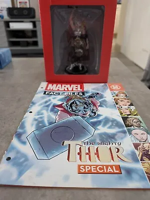 Buy Marvel Fact Files Special Edition: THE MIGHTY THOR Eaglemoss Jane Foster 2017 • 25£