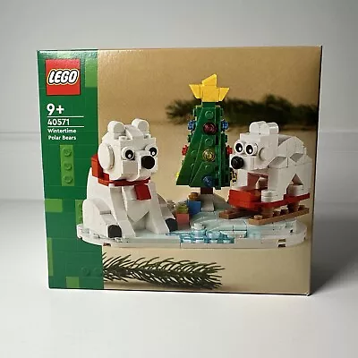 Buy LEGO Seasonal: Wintertime Polar Bears (40571) - Brand New & Sealed! • 11.50£